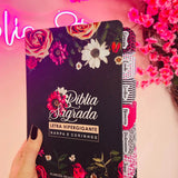 Bíblia Sagrada Floral Pink