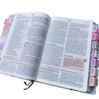 Biblia de Estudo da Mulher Grande Branca Sbb Arc Abas Já colocadas